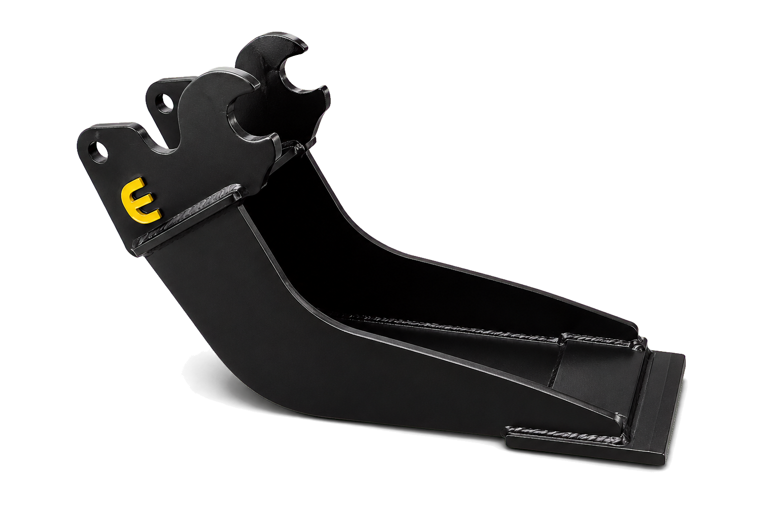 3D model of Cribbing Bucket in black paint