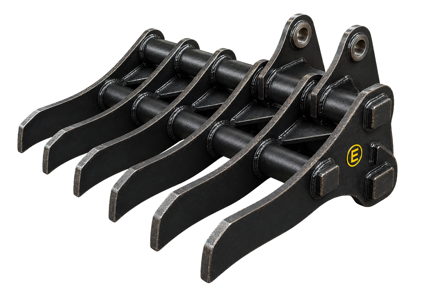 3D model of Excavator Rake