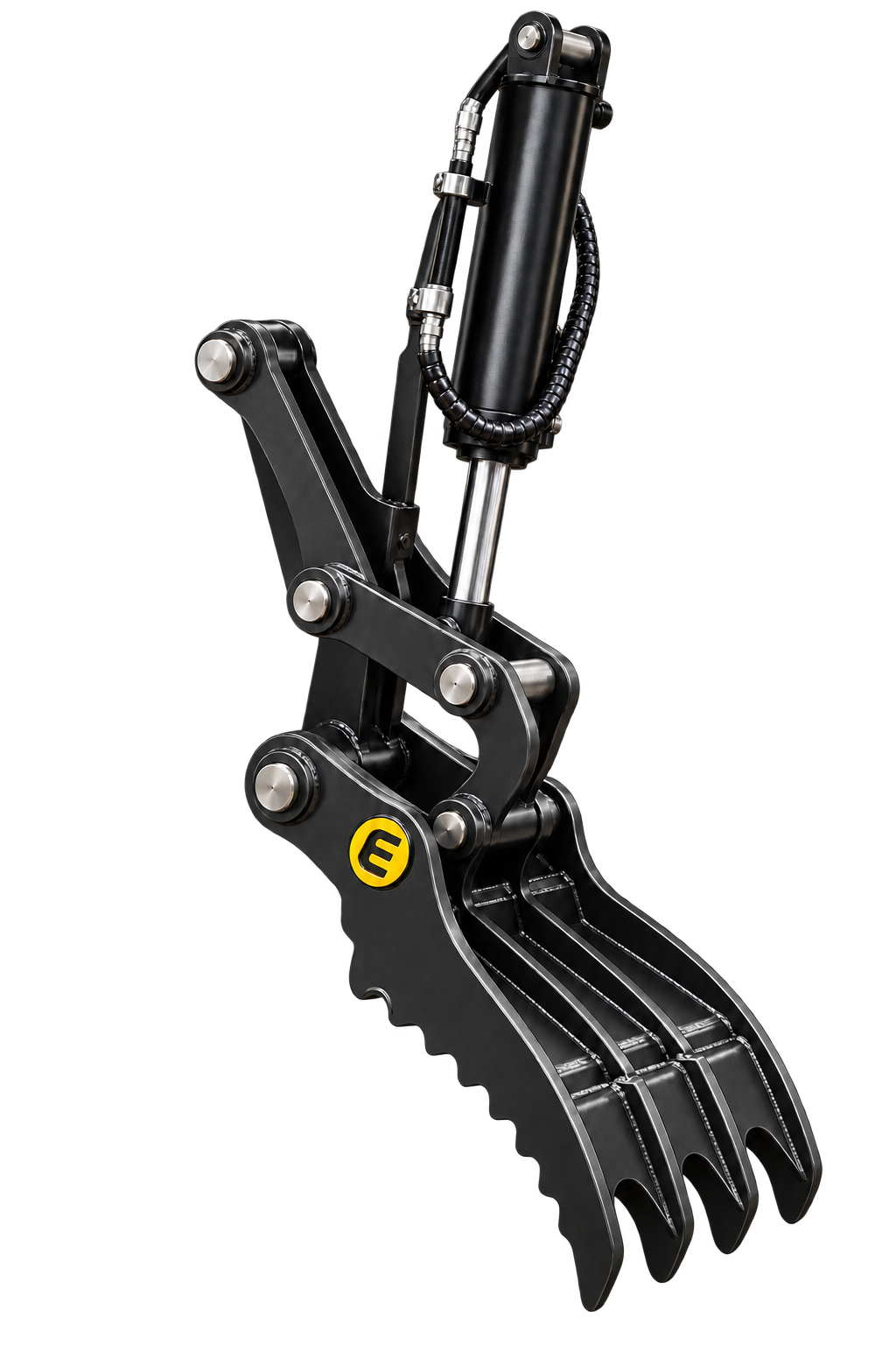 3D model of Progressive Link Thumb in black paint