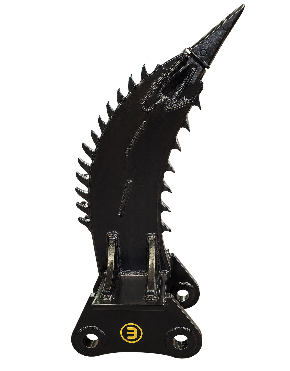 Excavator Ripper manufactured by East Attachments in black paint